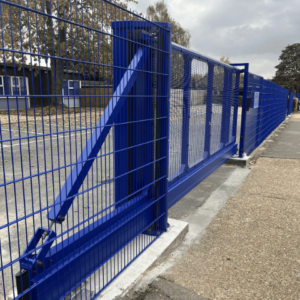 School fencing blue