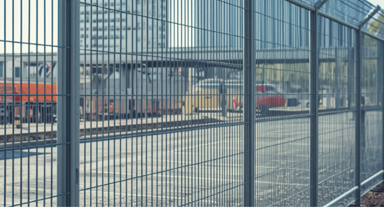 Building site fences