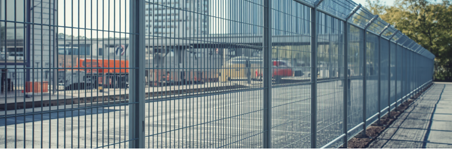 Building site fences